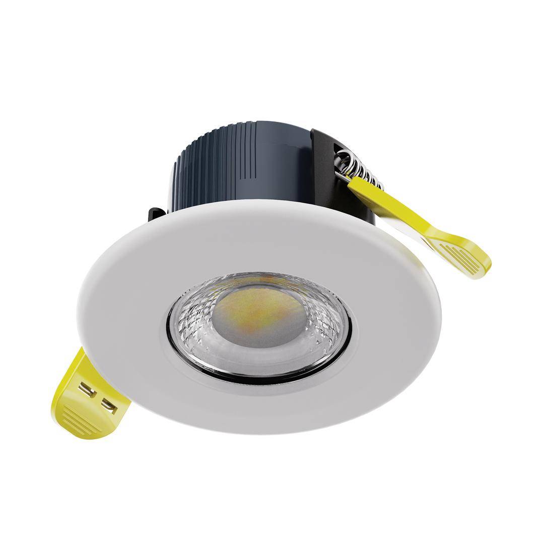 Collingwood H2 Lite CSP 10 Pack Fire Rated LED Downlights DLT551500B10